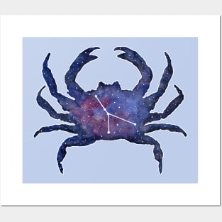 Astrological sign cancer constellation Posters and Art